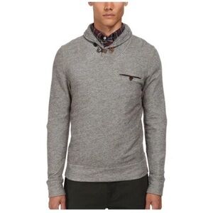 Billy Reid Shiloh Shawl Collar Sweater Large
